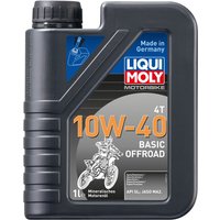 Motoröl 4T LIQUI MOLY OFF ROAD BASIC 10W40 1L Motoröl 4T LIQUI MOLY OFF ROAD BASIC 10W40 1L von Liqui Moly