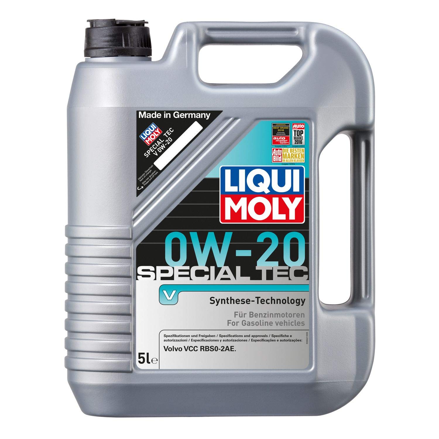 LIQUI MOLY Special Tec V 0W-20 | 5 L | Synthesetechnologie Motoröl | Art.-Nr.: 8421 von Liqui Moly