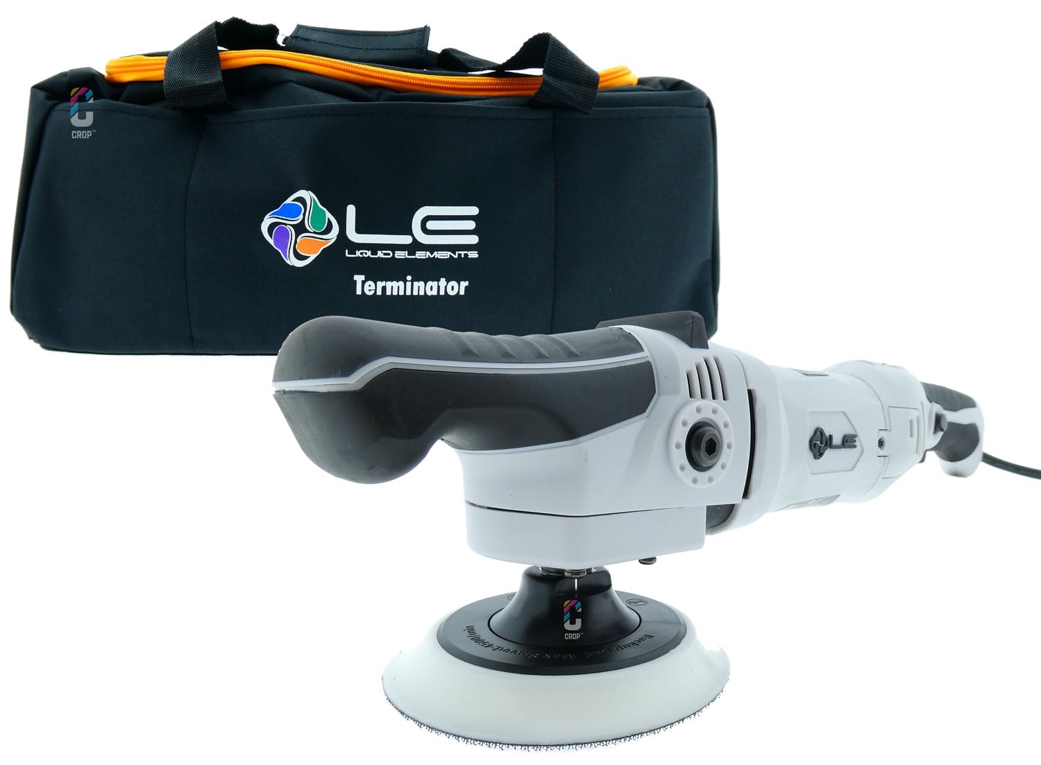 Liquid Elements Poliermaschine Auto Terminator V2 mit Rotation - Auto Poliermaschine 1200 W - Transporttasche und Kohlebürsten Inklusive - Politur Auto für Sie - praktische Handauflage - LED Sensoren Liquid Elements Poliermaschine Auto Terminator V2 mit Rotation - Auto Poliermaschine 1200 W - Transporttasche und Kohlebürsten Inklusive - Politur Auto für Sie - praktische Handauflage - LED Sensoren von Liquid Elements