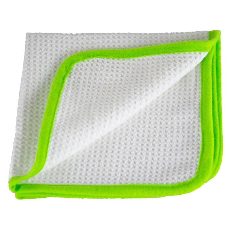 Liquid Elements – Auto Mikrofasertuch Streak Buster für Autoscheiben, Fenster, Spiegel & Displays – Fenstertuch 400 GSM 35x35 cm – zur fussel- & streifenfreien Reinigung von Glasoberflächen von Liquid Elements