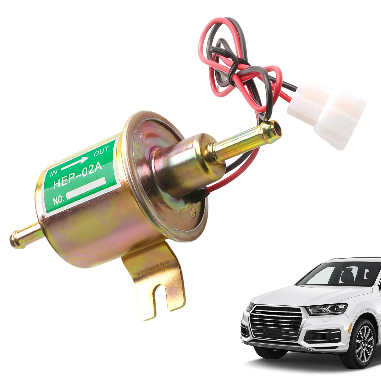 12-V-Ölpumpe – kleine 12-V-Inline-Ölpumpe | HEP-02A Elektrische Ölpumpe für Motorräder, Ersatzteile für Motorradvergaser, effiziente Modifikationen 12-V-Ölpumpe – kleine 12-V-Inline-Ölpumpe | HEP-02A Elektrische Ölpumpe für Motorräder, Ersatzteile für Motorradvergaser, effiziente Modifikationen von Liqzirtu