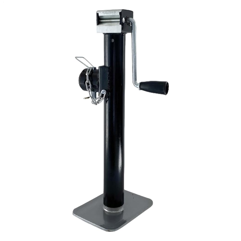 Anhängerheber - Anhängerheber mit Kurbel, robuste Stabilisatorstütze | Stabilisatorheber aus Stahl mit Einer Tragfähigkeit von 1763 lbs, Anhänger-Schlittenstütze für Wohnmobile und Reiseanhänger. Anhängerheber - Anhängerheber mit Kurbel, robuste Stabilisatorstütze | Stabilisatorheber aus Stahl mit Einer Tragfähigkeit von 1763 lbs, Anhänger-Schlittenstütze für Wohnmobile und Reiseanhänger. von Liqzirtu