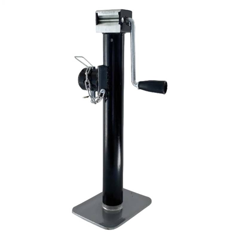 Anhängerheber - Anhängerheber mit Kurbel, robuste Stabilisatorstütze | Stabilisatorheber aus Stahl mit Einer Tragfähigkeit von 1763 lbs, Anhänger-Schlittenstütze für Wohnmobile und Reiseanhänger. von Liqzirtu