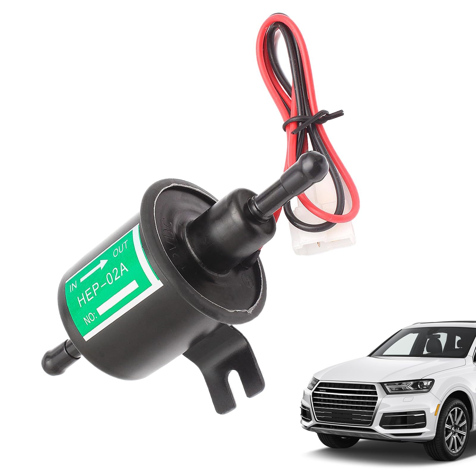 Elektrische Ölpumpe – Kleine 12-V-Transfer-Inline-Ölpumpe – Elektrische Ölpumpe für Vergaser, HEP-02A Elektrische Motorrad-Ölpumpe, Ersatzteile Elektrische Ölpumpe – Kleine 12-V-Transfer-Inline-Ölpumpe – Elektrische Ölpumpe für Vergaser, HEP-02A Elektrische Motorrad-Ölpumpe, Ersatzteile von Liqzirtu