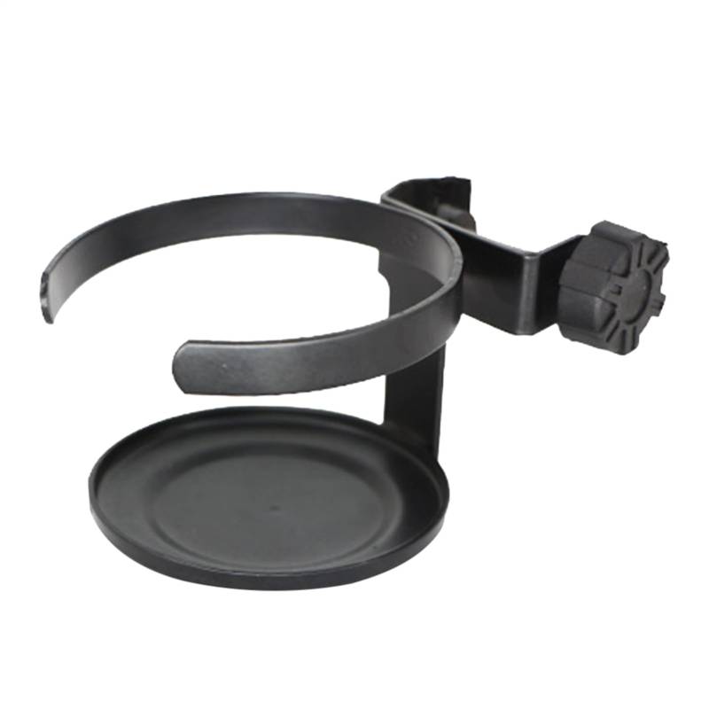 Getränkehalter für Mikrofonständer - Mikrofonstand Tasse Halter, Becherhalter für Mikrofon | Getränkehalter, Mehrzweckklemme am Getränk Coffe Travel Tug Mount für Bühne und Übung, Schwarz von Liqzirtu