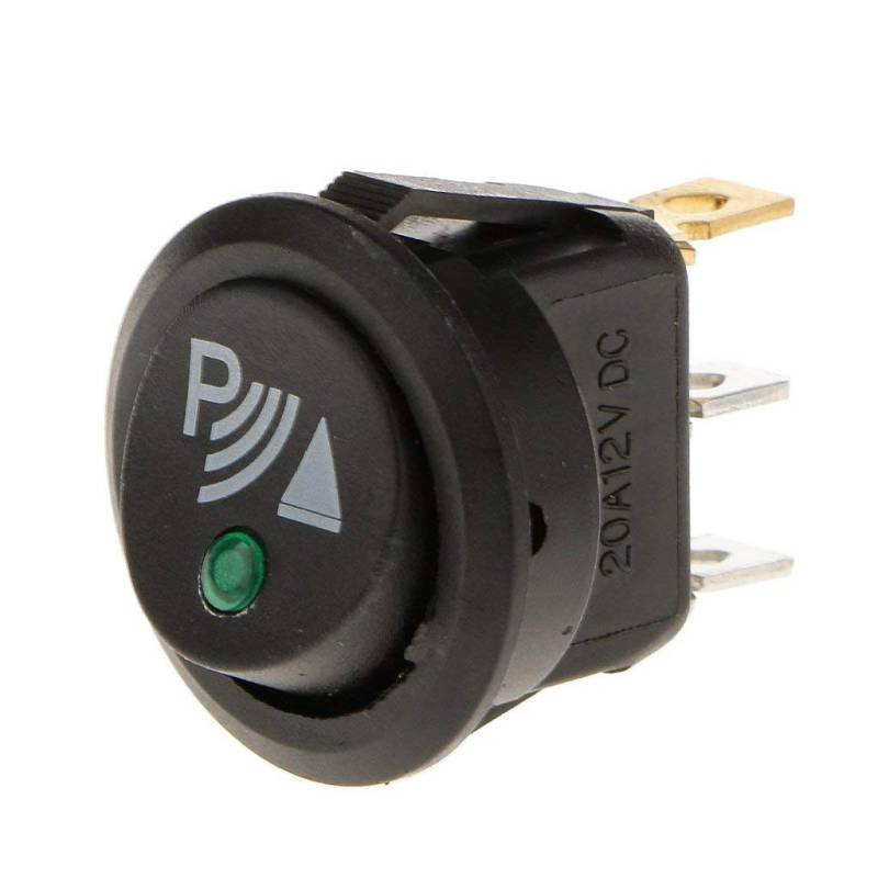 Liseng Runde 3 Pin Rocker/Parkplatz -Schalter Sensor hinten vorne hinten von Liseng