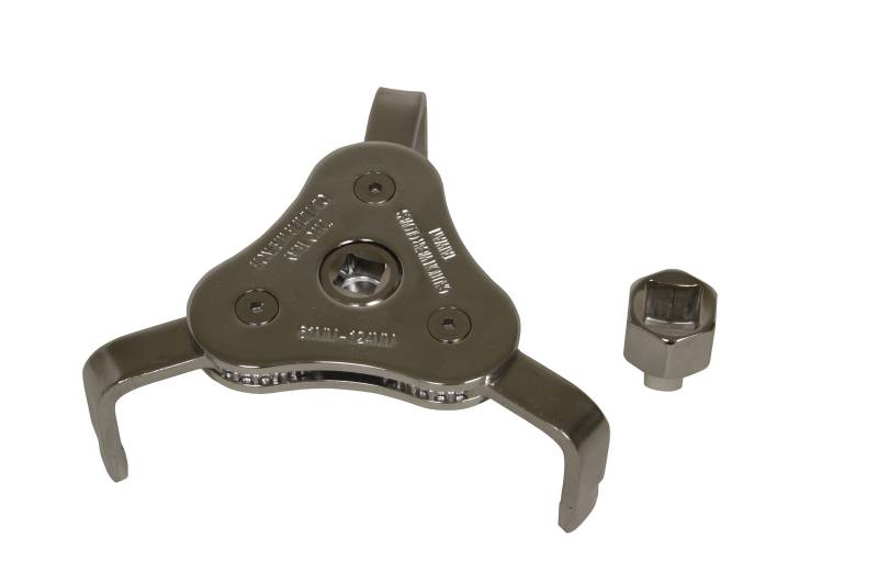 Lisle 63830 61-124 mm 3-Backen-Schraubenschlüssel und Adapter von Lisle