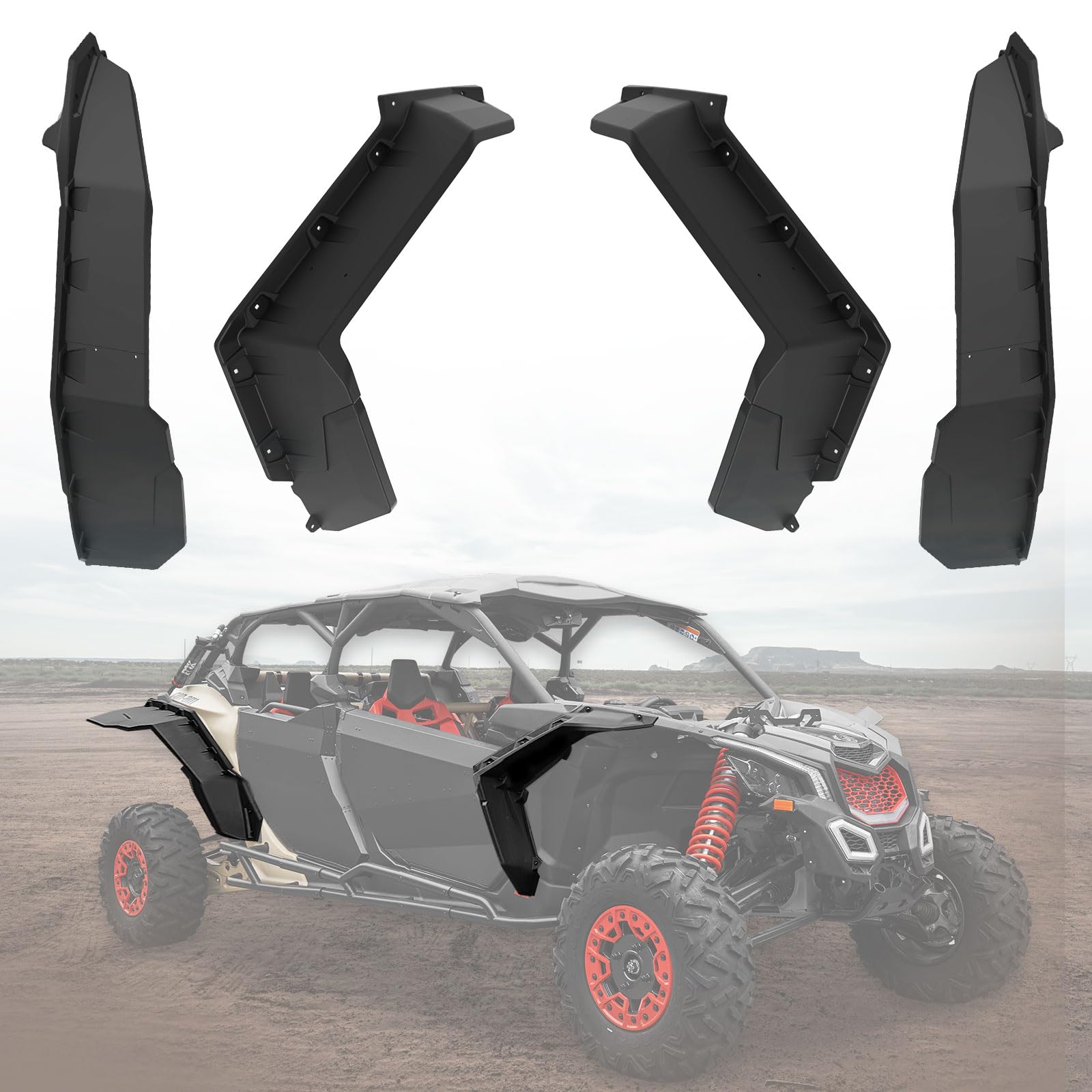 LitMiRaCle CAN-AM X3 Kotflügelverbreiterung, erweiterter Stil von LitMiRaCle