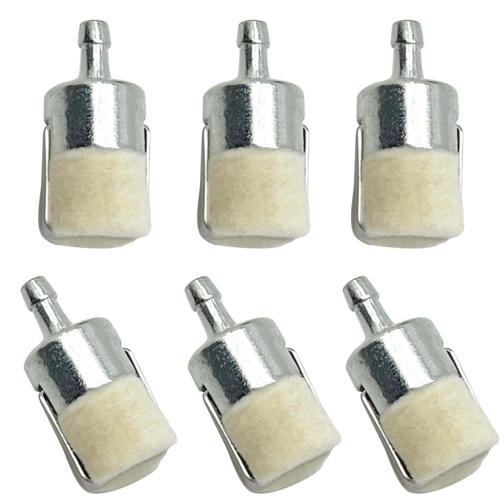 6 Stück Kraftstofffilter Ersatz für Echo Stihl String Trimmer Edger Brush Cutter Backpack Blower 3/16" Kraftstofffilter für Walbro Robin Motor 6 Stück Kraftstofffilter Ersatz für Echo Stihl String Trimmer Edger Brush Cutter Backpack Blower 3/16" Kraftstofffilter für Walbro Robin Motor von LiteTour