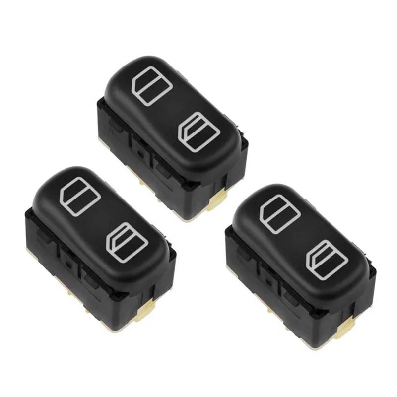 Elektrischer Fensterheberschalter 10942503 Für Sprinter Für Vito 1995-2006 Auto Elektrische Fensterheber Heber Schalter Konsole Taste(3 pcs) von Litemai