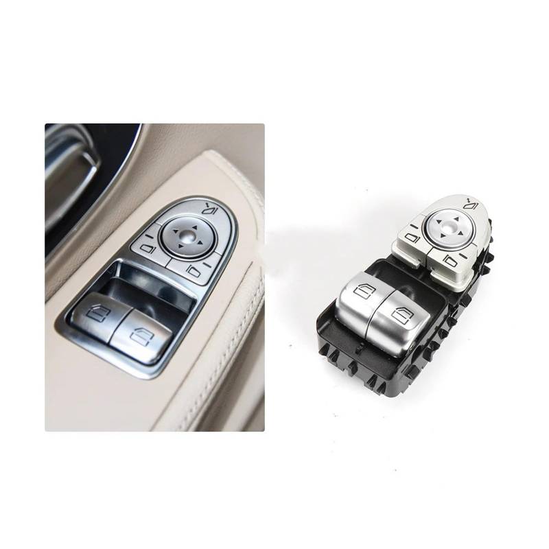 Elektrischer Fensterheberschalter 2059057011 2059050302 Für W447 W448 Für Vito Für Viano 2016-2022 Auto Front Tür Fenster Elektrische Schalter(Model D) von Litemai