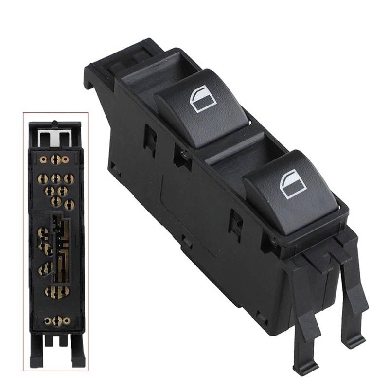 Elektrischer Fensterheberschalter 61316902174 61316902179 61316902184 Für E46 316i 318i 320i 323i 325i 328i Auto Power Master Fenster Schalter(61316902179) von Litemai