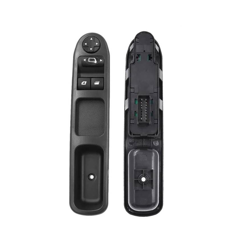 Elektrischer Fensterheberschalter 6554KT 6554QC 6490EH 6490HQ 6554QF 6554QG Für Peugeot 207 307 407 Auto Elektrische Fensterheber Control Schalter(6554QC-LHD) von Litemai