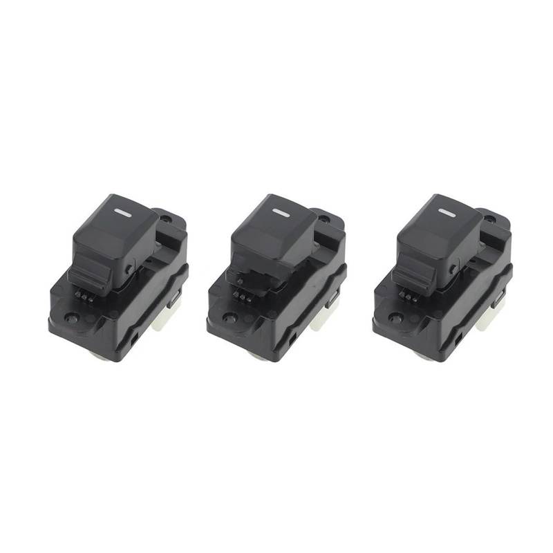 Elektrischer Fensterheberschalter 93570-1W157 Für Kia Für Rio 2015 2016 2017 Auto Fahrerseite Elektrische Fensterheber Schalter 935701W157(Button 3PCS) von Litemai