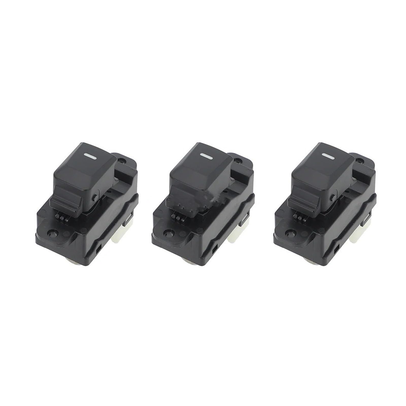 Elektrischer Fensterheberschalter 93570-1W157 Für Kia Für Rio 2015 2016 2017 Auto Vorne Links Fahrerseite Elektrische Fensterheber Schalter 935701W157(Button 3PCS) von Litemai