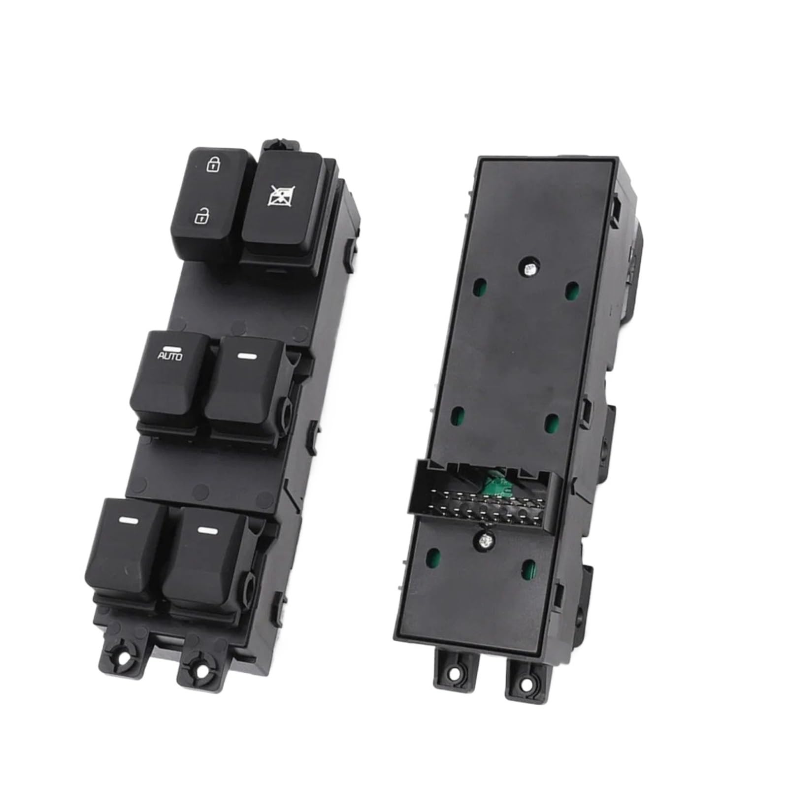 Elektrischer Fensterheberschalter 93570-1Y200 93570-1Y500 Für KIA Für Morgen Für Picanto 2011-2016 Auto Power Fenster Schalter Vorne Links Fahrer(18 Pins) von Litemai