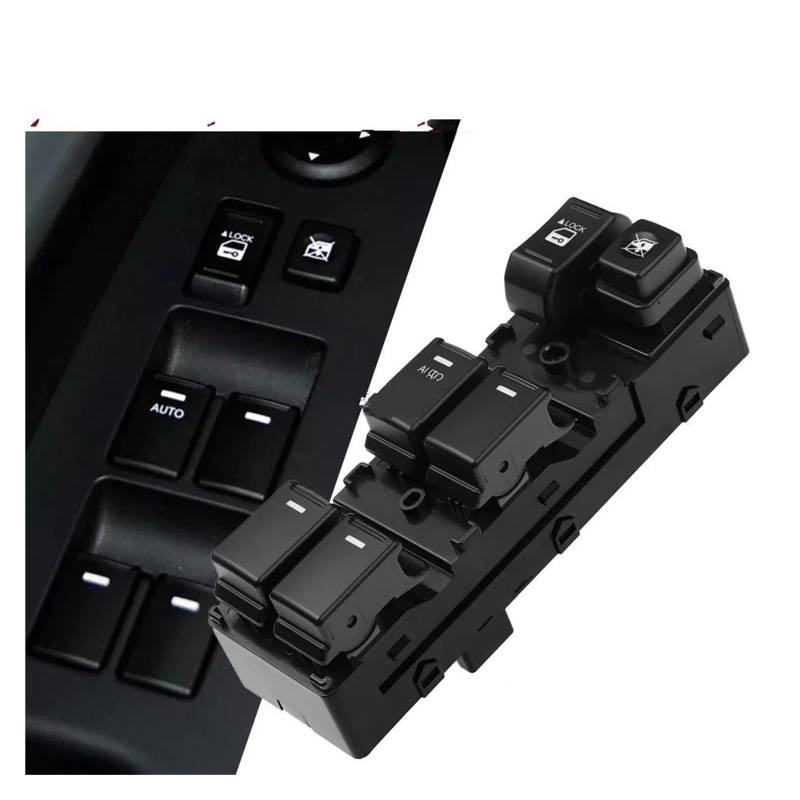 Elektrischer Fensterheberschalter 93570-2P100 Für Kia Für Sorento 2010-2013 Auto Elektrische Fensterheber Schalter Fahrer 93570-2P200 93570-2P100VA(1 Auto) von Litemai
