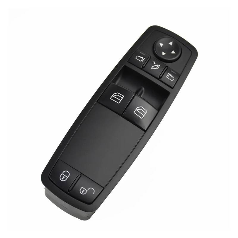 Elektrischer Fensterheberschalter A1698206410 A1698206510 Für Klasse A W169 2011 2012 Für Klasse B W245 2008-2011 Auto Power Fensterheber Schalter Taste(with floding) von Litemai