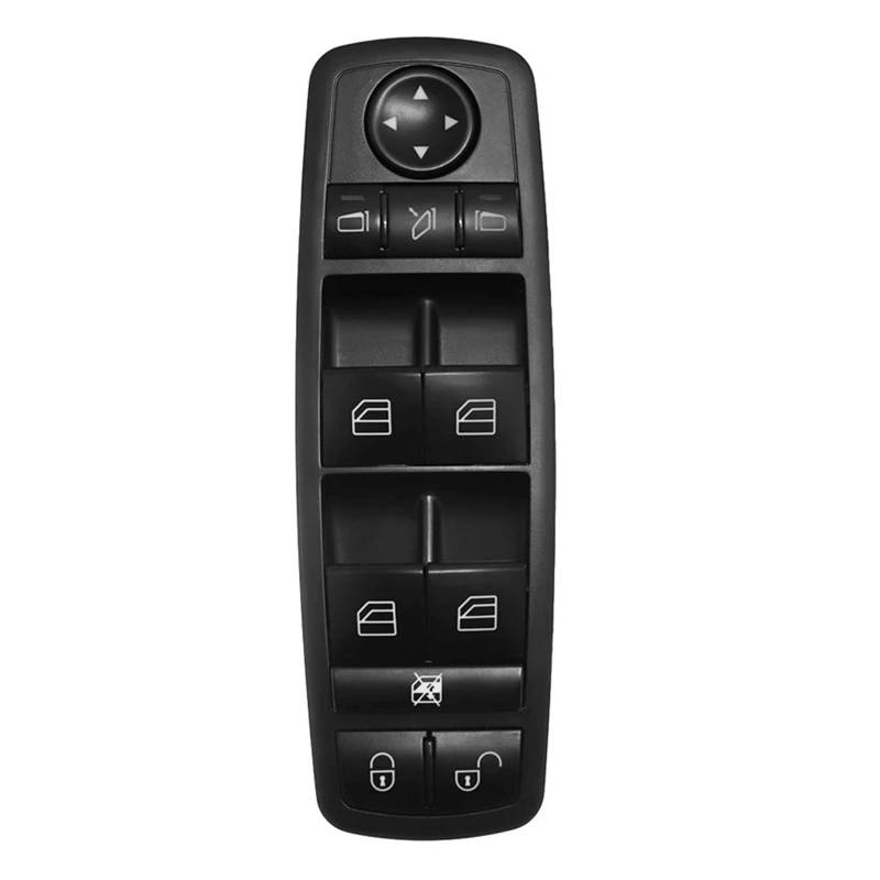 Elektrischer Fensterheberschalter A1698206710 A1698206610 Für B-Klasse W245 Für A-Klasse W169 Auto Elektrische Fensterheber Schalter Taste 1698206610(A1698206710) von Litemai
