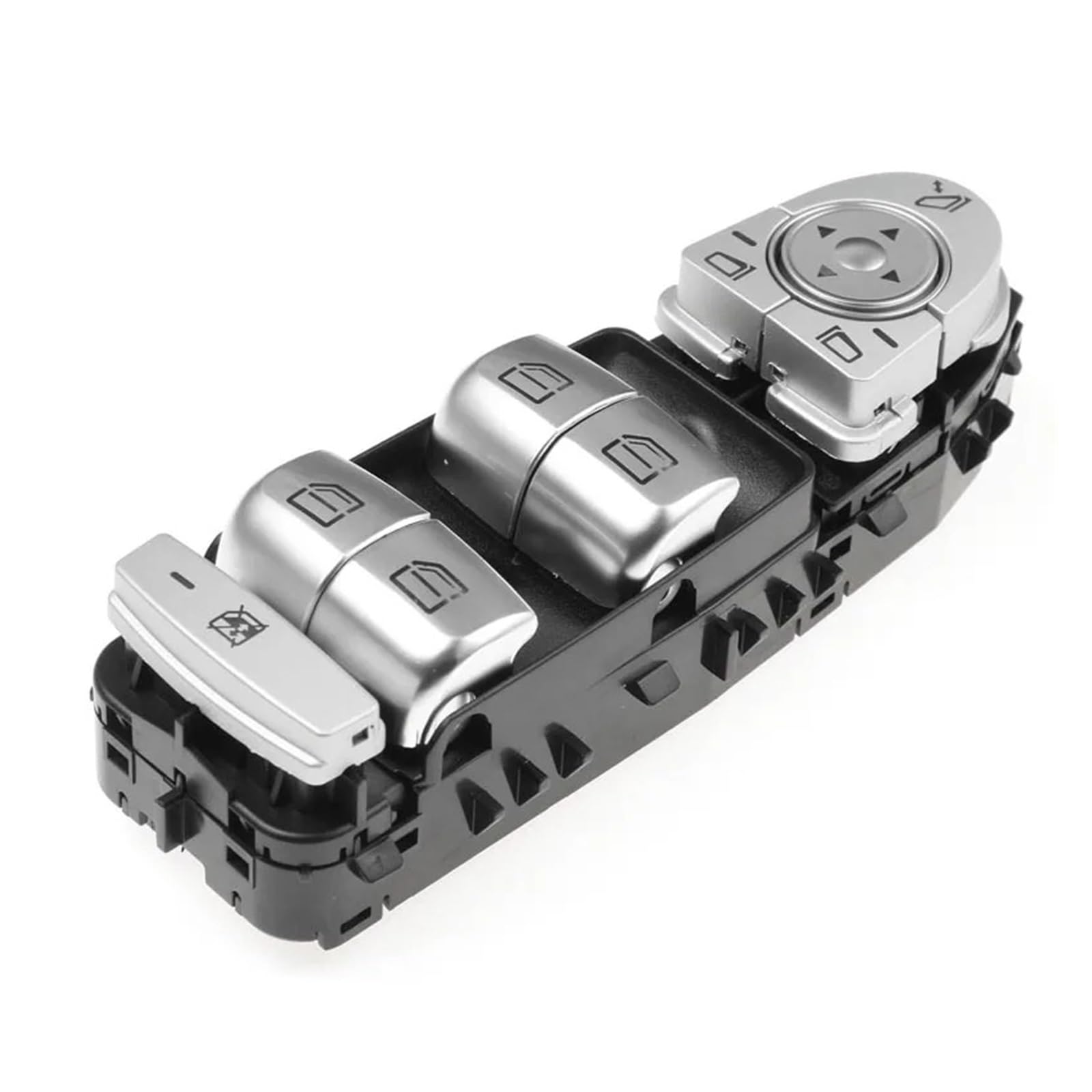 Elektrischer Fensterheberschalter Für C-Klasse W205 S205 X253 C200 C300 C350 C63 Auto Power Master Fenster Control Schalter Taste 2059056811 2059051713(Black-Switch) von Litemai