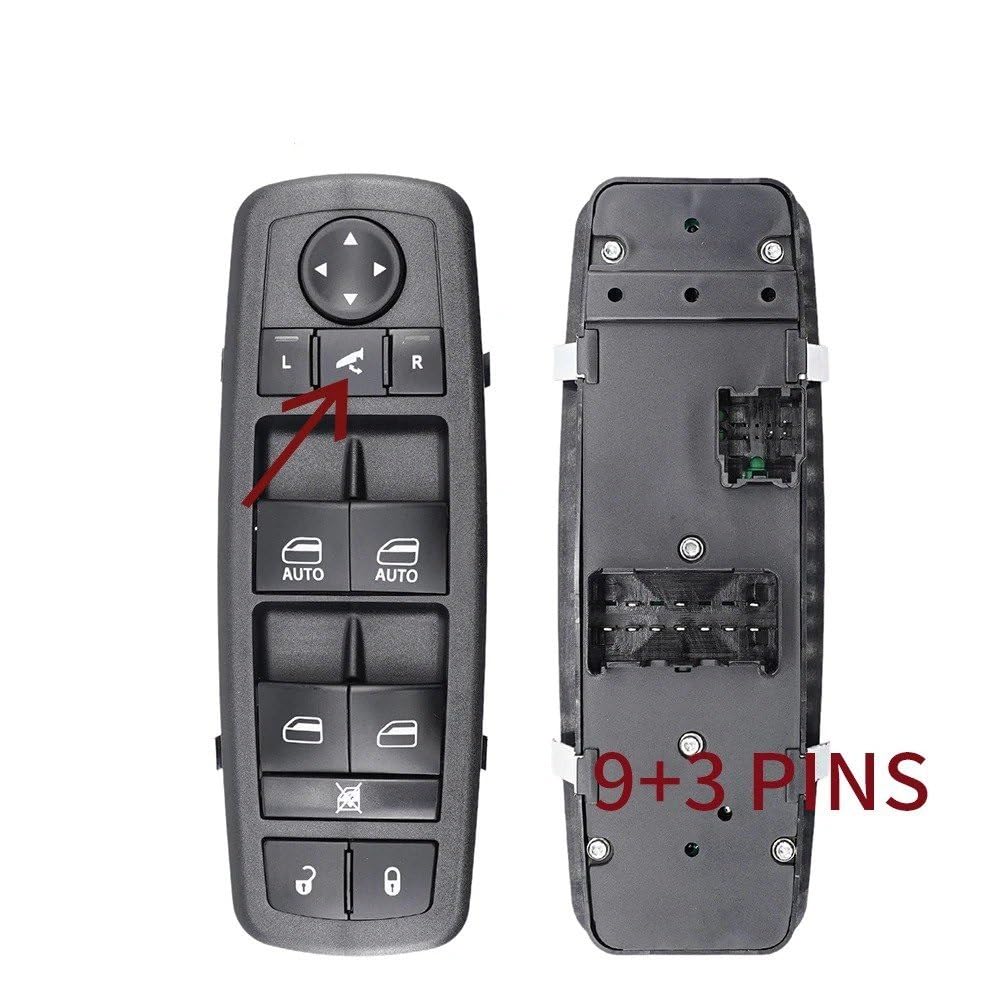 Elektrischer Fensterheberschalter Für Dodge 1500 2500 Für Grand Für Caravan Für Chrysler Für Stadt Für Land Auto Power Fenster Switch Control Teile(68110867AB-12Pins) von Litemai