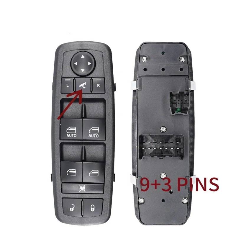 Elektrischer Fensterheberschalter Für Dodge 1500 2500 Für Grand Für Caravan Für Chrysler Für Stadt Für Land Auto Power Fenster Switch Control Teile(68110867AB-12Pins) von Litemai