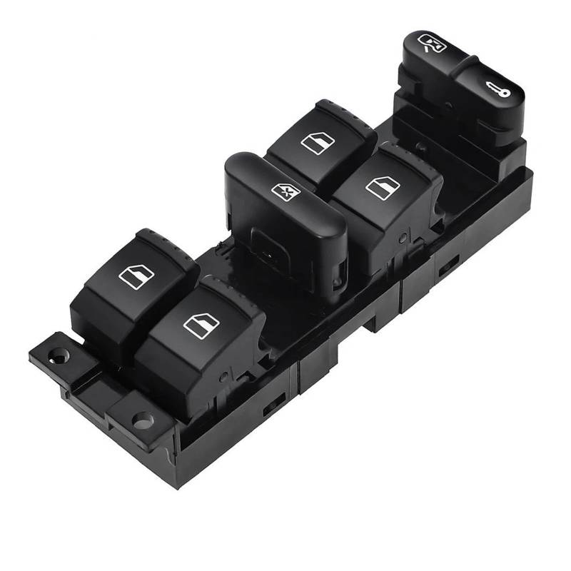 Elektrischer Fensterheberschalter Für GTI Für Golf Für Jetta Für Bora Für Beetle Für Passat 1999-2004 Autofenster-Steuerschalterknopf LHD 1J4959857D von Litemai