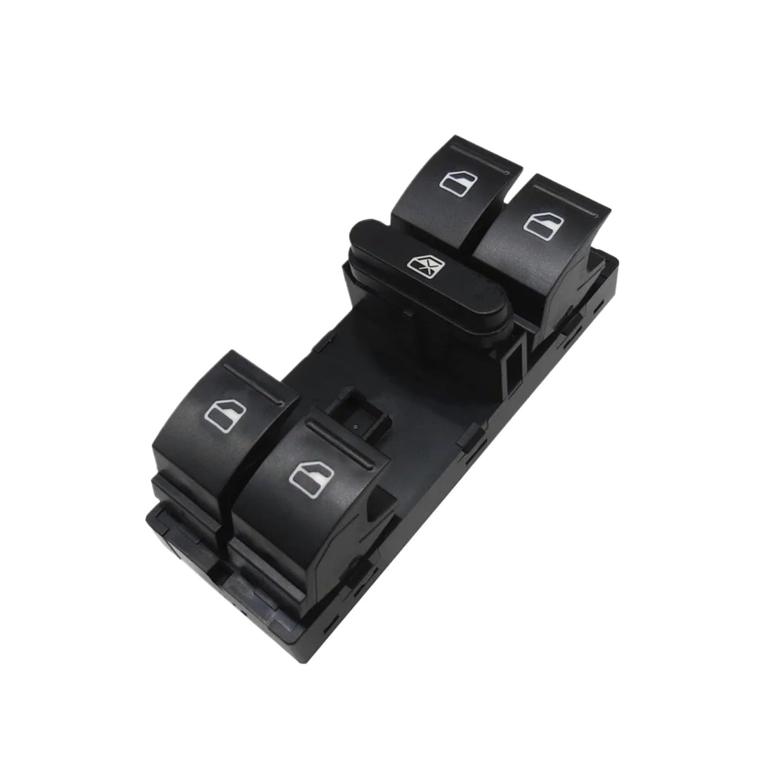 Elektrischer Fensterheberschalter Für Jetta Für Tiguan Für Golf Für GTI Für Passat B6 Für CC Auto Power Fenster Master Switch Control Button 5ND959857(NO Chrome) von Litemai