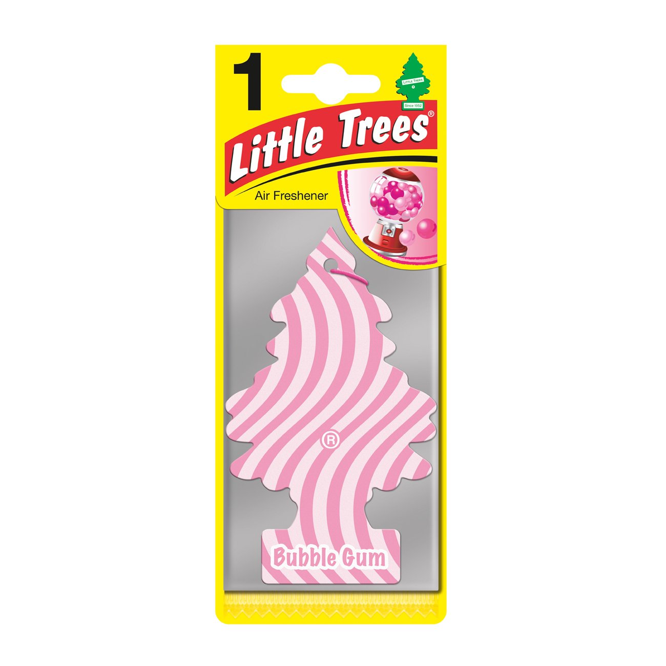 Little Trees MTR0066 Lufterfrischer, Bubble Gum, 6 Stück Little Trees MTR0066 Lufterfrischer, Bubble Gum, 6 Stück von LITTLE TREES