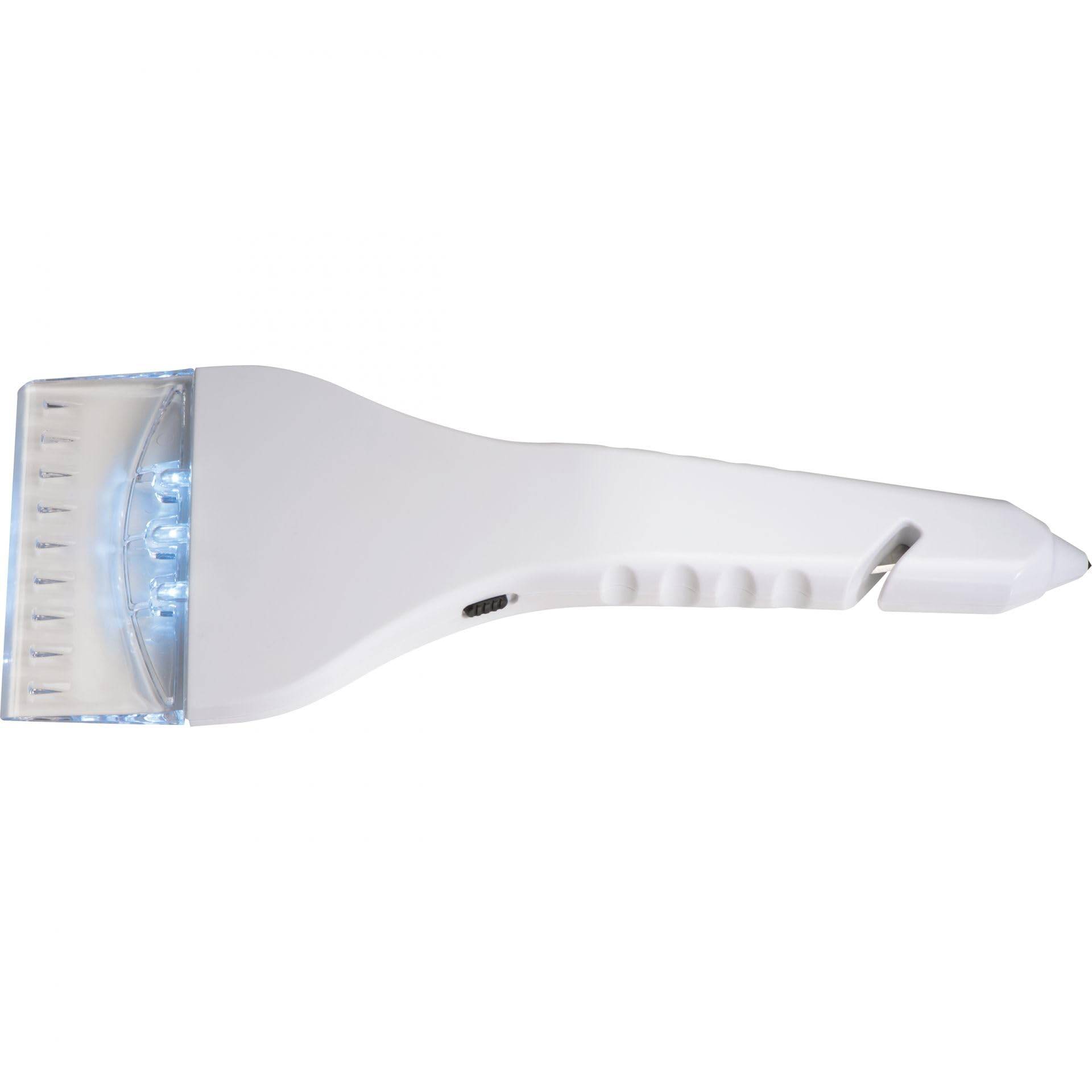 4in1 Eiskratzer mit Taschenlampe, Eiskratzer, Gurtschneider und Glashammer 4in1 Eiskratzer mit Taschenlampe, Eiskratzer, Gurtschneider und Glashammer von Livepac-Office