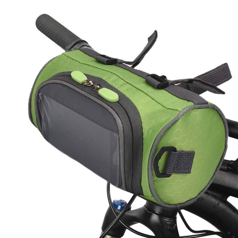 Lixada Fahrrad Lenkertasche Fahrradtasche mit Wasserdichtem Touchscreen Großer Kapazität Rahmentasche für Fahrräder Vorne Fahrradpackung von Lixada