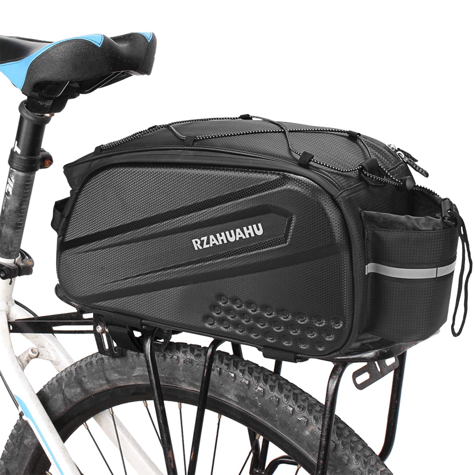 Lixada Fahrrad Gepäckträgertasche 10L Multifunktion Wasserfeste Fahrrad Rücksitz Kofferraumtasche Fahrradtasche Handtasche und Umhängetasche von Lixada