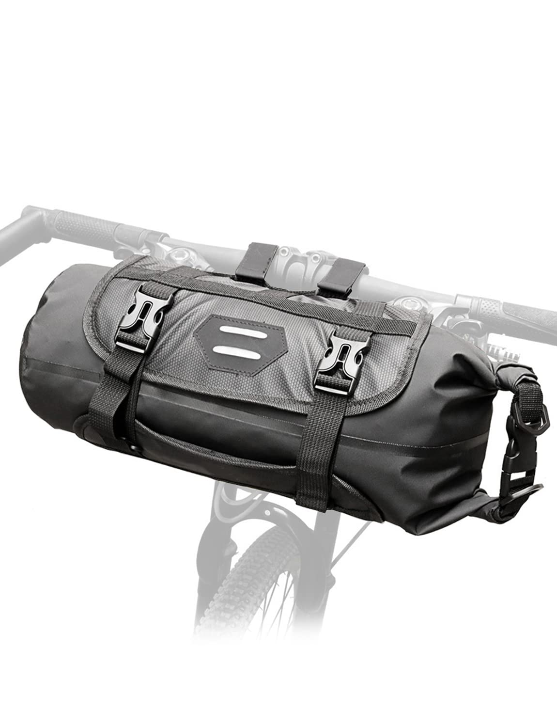 Lixada Lenkertasche, 3-7 l, für Fahrrad, Vorderrad, wasserdicht, für Lenker, Fahrrad, MTB, Korbtasche vorne von Lixada