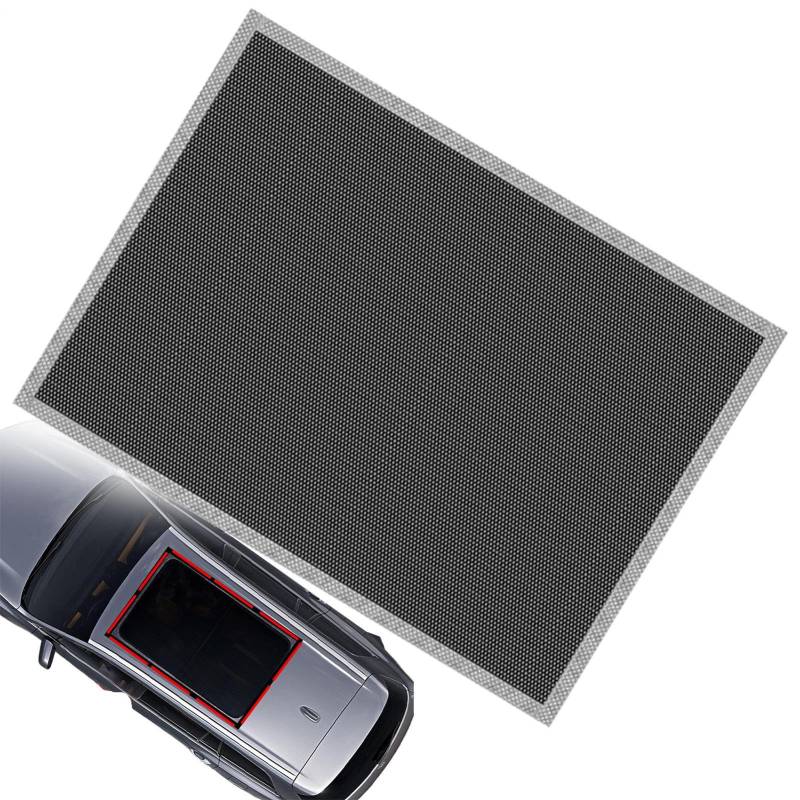 Lnhgh Autoschatten,Magnetische Sonnenblende Für Autodach Mit UV-Schutz - Atmungsaktive Mesh-Abdeckung Für Panoramadach, Schiebedach & Windschutzscheibe von Lnhgh