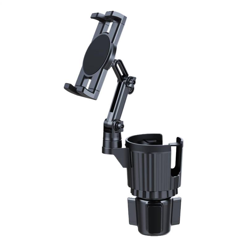 Lnhgh Car Cup Holder Expander - 2-in-1 Getränkehalter-Erweiterung Mit Handyhalter Für Auto | Universelle Halterung Kompatibel Mit Den Meisten Smartphones Und Trinkflaschen von Lnhgh