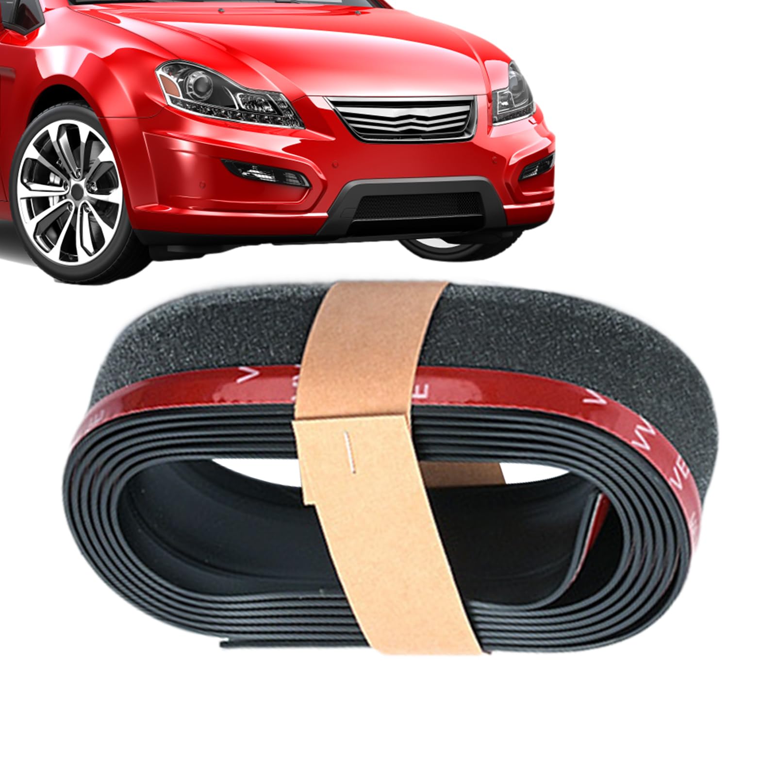Lnhgh Frontspoiler für Auto - Frontstoßstangenlippe Mit Seitenschwellern | Gummikantenschutz Selbstklebend Für Pickup, Limousine, Van & Lnhgh Frontspoiler für Auto - Frontstoßstangenlippe Mit Seitenschwellern | Gummikantenschutz Selbstklebend Für Pickup, Limousine, Van & von Lnhgh