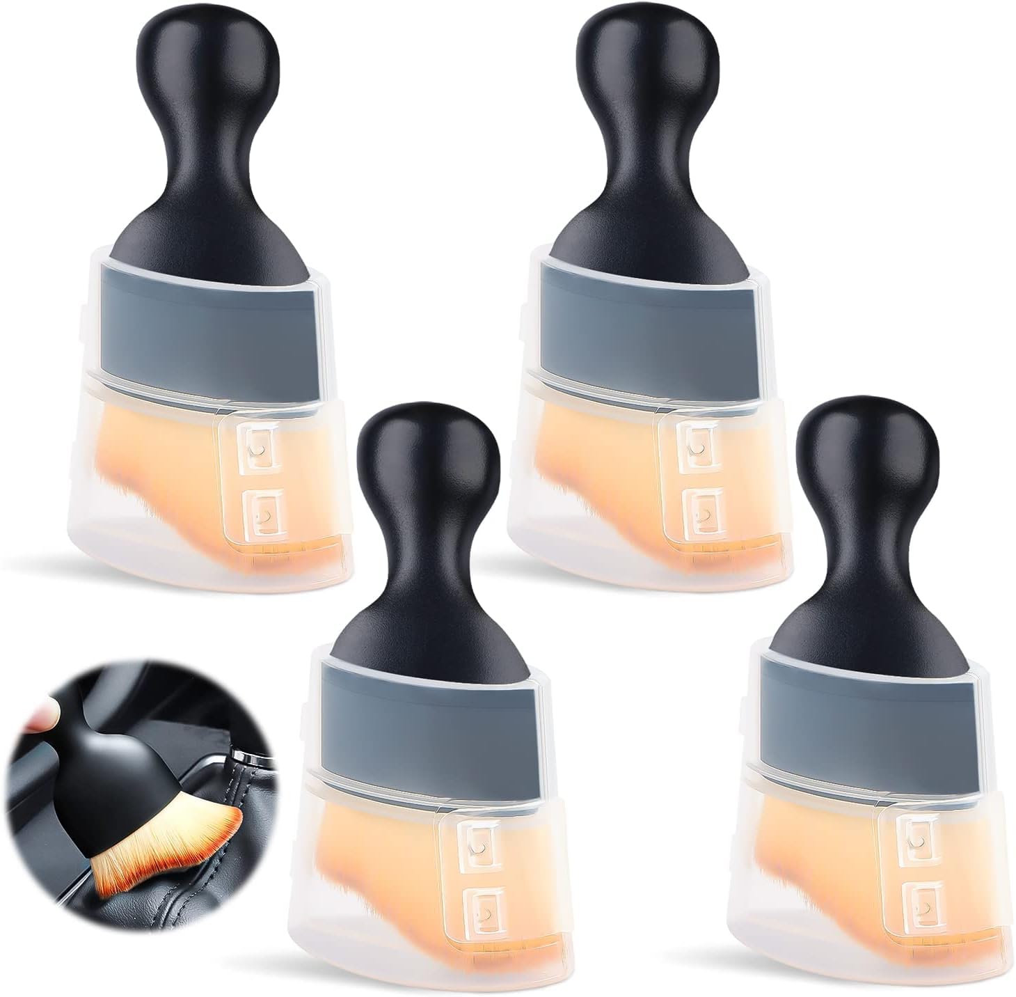 Lnjya Reinigungspinsel Auto 4 Stück, Detailing Pinsel Auto Staubpinsel Auto Innenraum Bürste, Weiche Reinigungsbürsten Auto Bürste Innenraum Pinsel Auto Zubehör, Auto Staub Pinsel für Innenraum Auto Lnjya Reinigungspinsel Auto 4 Stück, Detailing Pinsel Auto Staubpinsel Auto Innenraum Bürste, Weiche Reinigungsbürsten Auto Bürste Innenraum Pinsel Auto Zubehör, Auto Staub Pinsel für Innenraum Auto von Lnjya