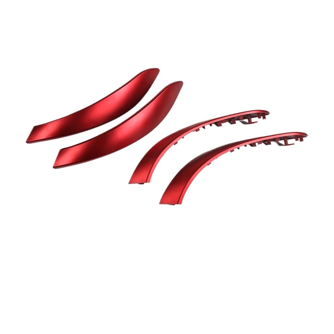 Auto-Innentürgriff Auto-Innentürgriffabdeckung 3er 4er F30 3GT F34 F36 2013-2018 Innentürgriffe Ersetzen Die Abdeckung Kohlefaser Schwarz(Red 4PCS) von Lnojxxk