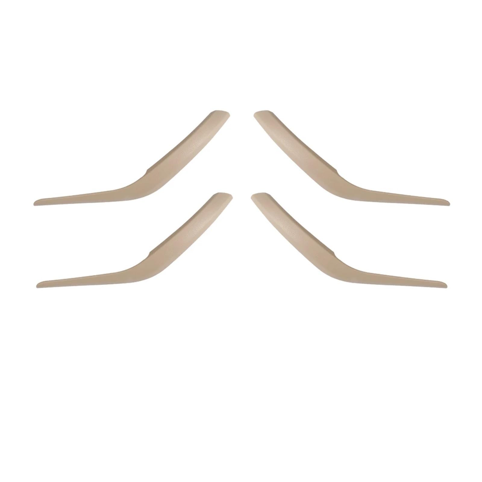 Auto-Innentürgriff Beige Innentür Innenarmlehne Panel Griff Pull Trim Abdeckung Autozubehör Für X1 E84 51412991775(Beige 1 Set) von Lnojxxk