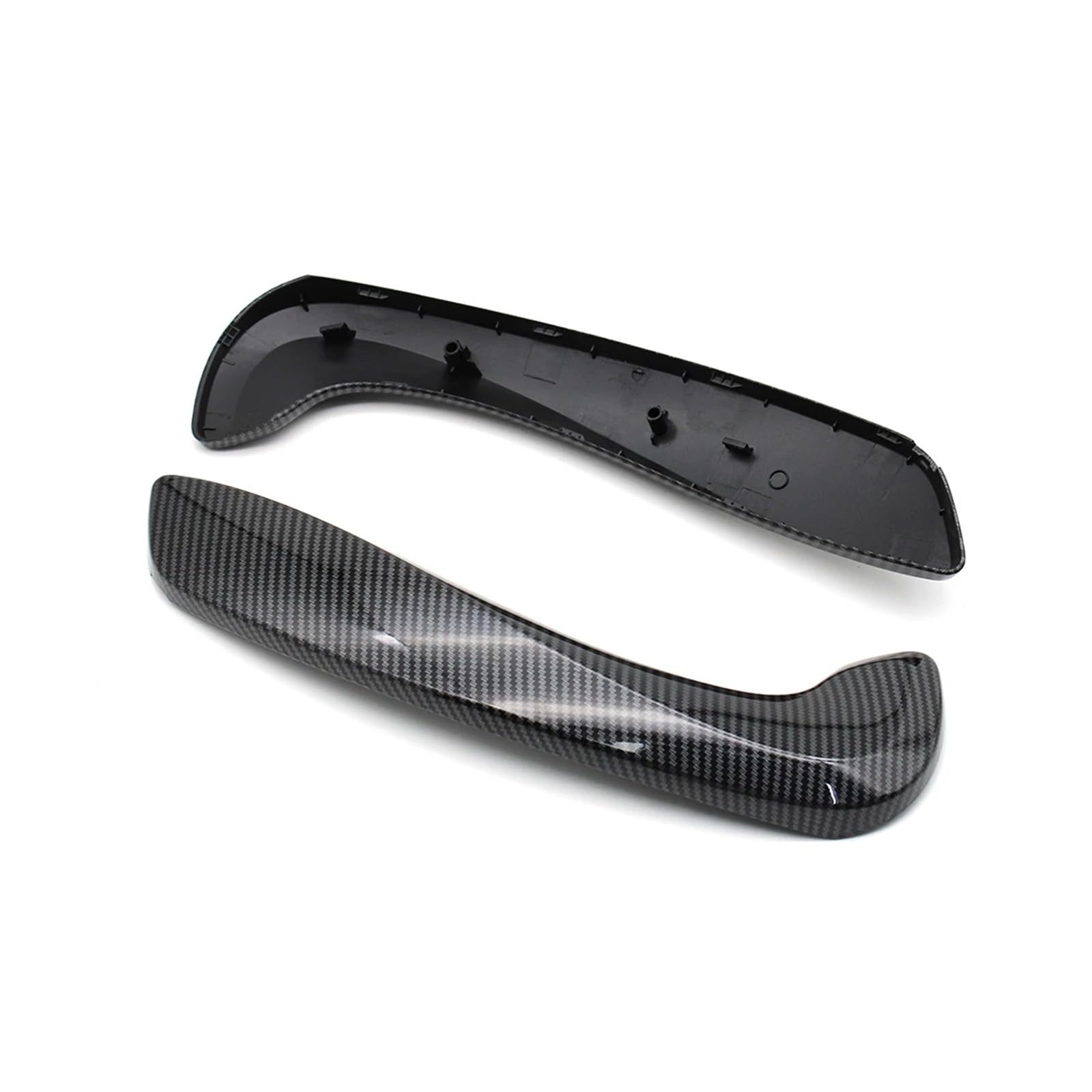 Auto-Innentürgriff Innen Auto Vorne Links Rechts Innen Türgriff Mit Abdeckung Für Megane 3 III Für Fluence 2008-2016 809600015R 197012651(Handle Cover-Cabon 2) von Lnojxxk