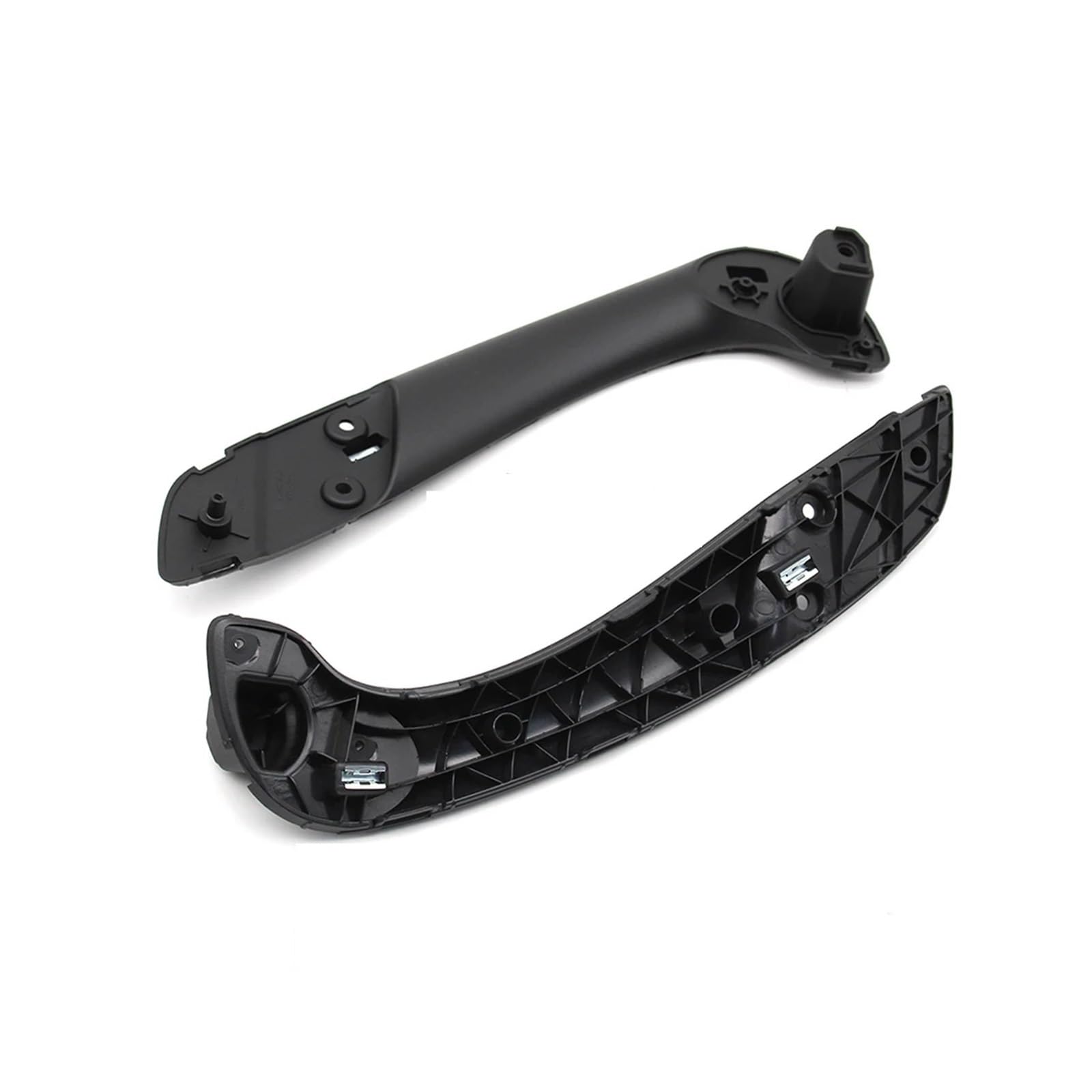 Auto-Innentürgriff Innen Auto Vorne Links Rechts Innen Türgriff Mit Abdeckung Für Megane 3 III Für Fluence 2008-2016 809600015R 197012651(Inner Handle-Black 2) von Lnojxxk