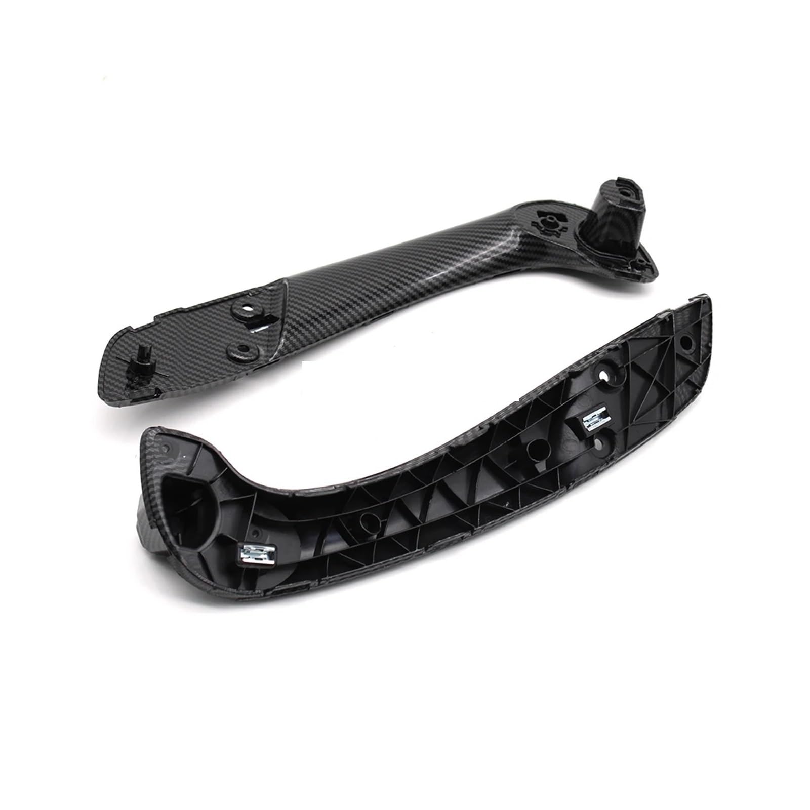Auto-Innentürgriff Innen Auto Vorne Links Rechts Innen Türgriff Mit Abdeckung Für Megane 3 III Für Fluence 2008-2016 809600015R 197012651(Inner Handle-Cabon 2) von Lnojxxk