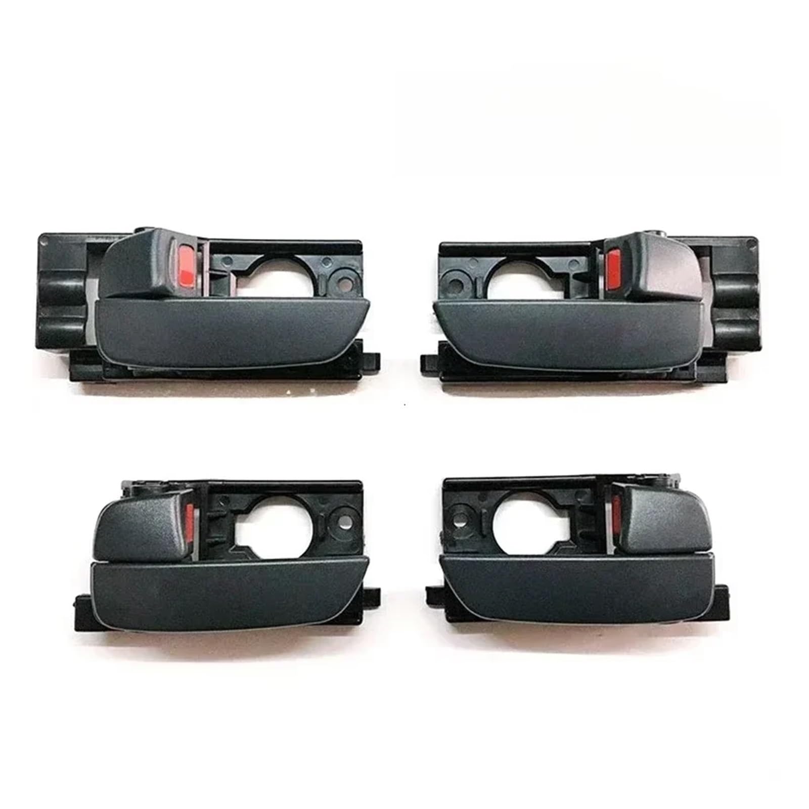 Auto-Innentürgriff Innentürgriff Innentürgriffe Schwarz Für Hyundai Für Accent 2006 2007 2008 2009 2010 2011 Autozubehör(1 Set - 4 Doors) von Lnojxxk
