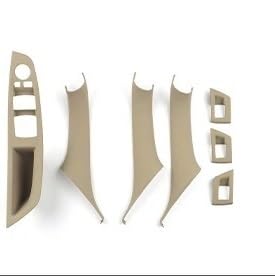 Auto-Innentürgriff Innentürgriffabdeckungen F10 F11 520i 523i 525i 528i 530i 5er-Serie 2011-2017 Beifahrertürverkleidung Griff Ziehen LHD RHD(LHD BEIGE) von Lnojxxk