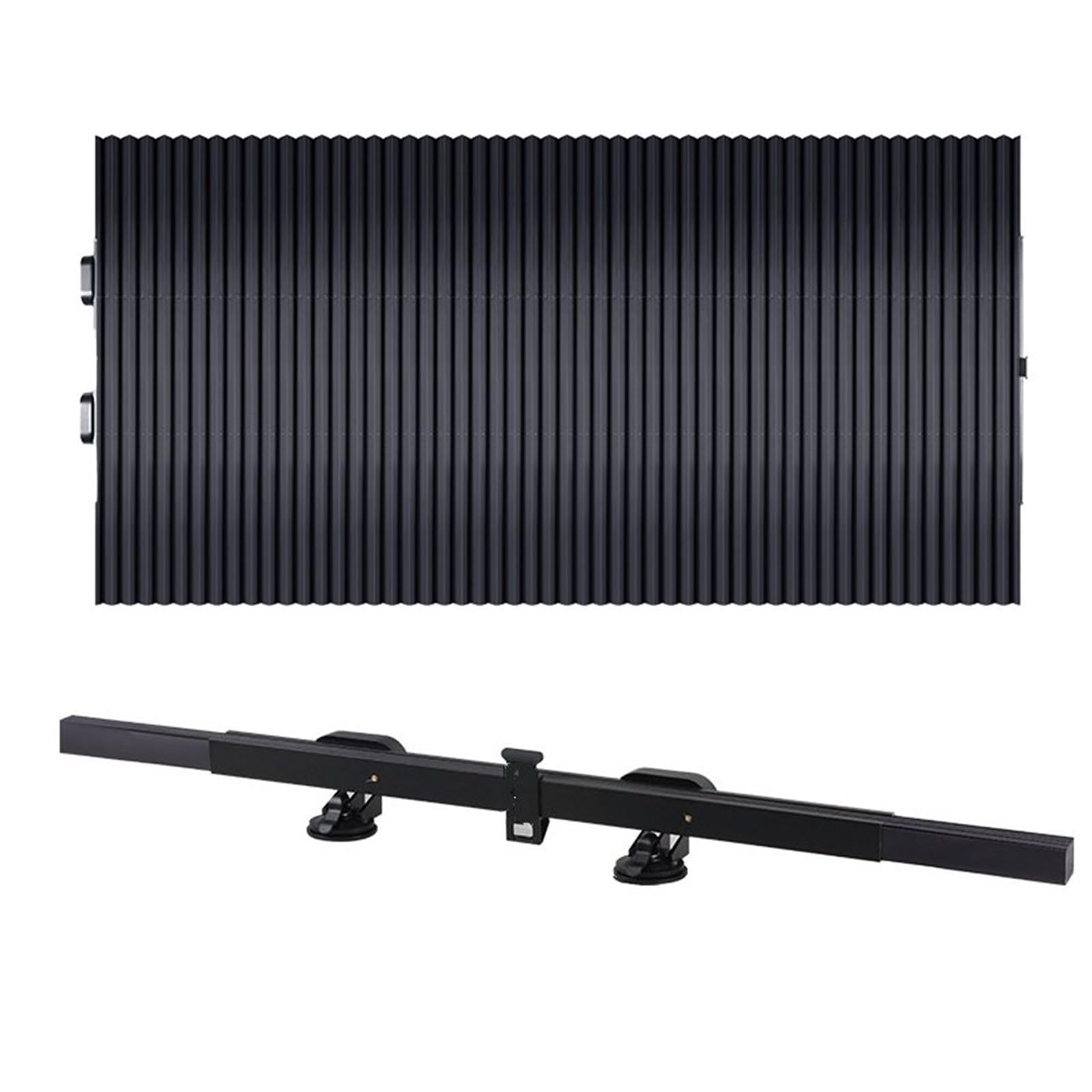 Auto Sonnenblende Auto Sonnenschirm Faltbar Sonnenschutz Glas Schatten UV Schutz Sonnenschutz Frontscheibe Einziehbar Mit Saugnäpfen Sommer(70cm-SUV) von Lnojxxk