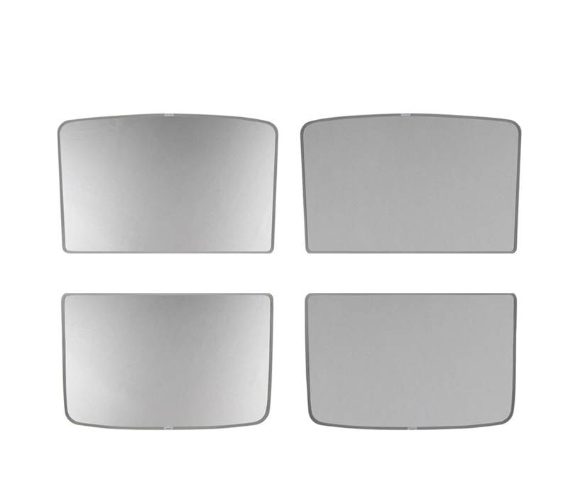 Auto Sonnenblende Autoglasdach Dachfenster Schiebedach Vorne Hinten Sonnenschutz Anti UV Sonnenschutz Für Tesla Für Modell 3 Y 2019 2020 2021 2022 2023(Model Y Beige 2piece) von Lnojxxk