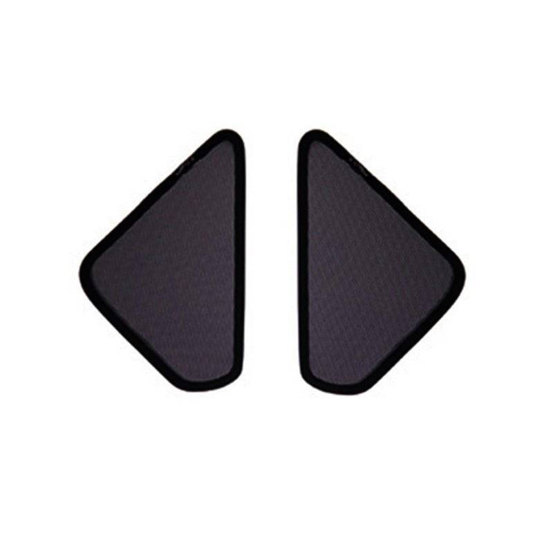 Auto Sonnenblende Dachsonnenschutz Oberlichtschutz DREI Sonnenschutzblenden Auto Sonnenblende Hinterer Und Vorderer Sonnenschutz Für Tesla Für Modell 3(Triangular Window) von Lnojxxk