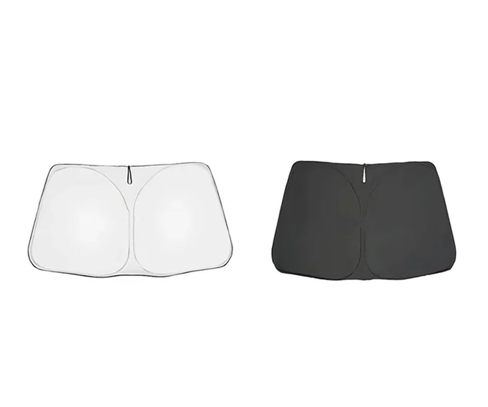 Auto Sonnenblende Für BYD Für Atto 3 2022 2023 2024 Atto3 Frontscheibe Sonnenschutz Regenschirm Tragbarer Anti UV Magnetischer Autofenster Sonnenschutz(Front Sliver) von Lnojxxk