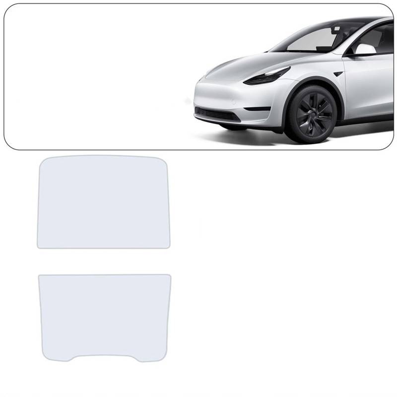 Auto Sonnenblende Für Tesla Für Modell Y Juniper Launch Refresh 2025 Modell 3 Highland Sonnenschutz Dach Glas Dachfenster Zubehör Sonnenschutz(Model Y Juniper 2025) von Lnojxxk