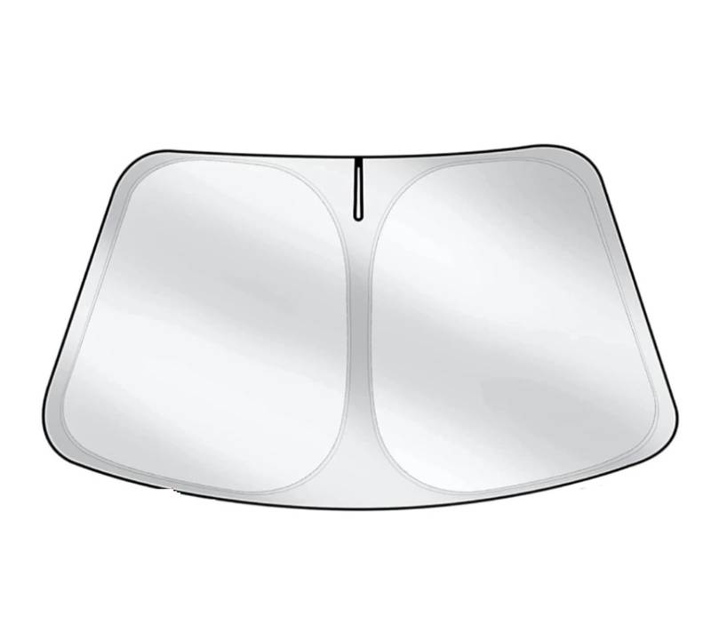 Auto Sonnenblende Glasdach Vorderes Und Hinteres Dachfenster Sonnenschutz Schiebedach Für Tesla Für Modell 3 Highland Für Modell Y 2017 2018 2019 2020 2024 Upgrade(White 2020-24) von Lnojxxk